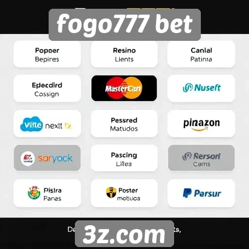 metodos de pagamento disponíveis no fogo777 bet
